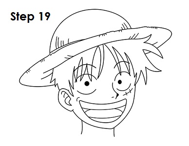 Draw Luffy 19