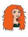 How to Draw Merida (Brave)