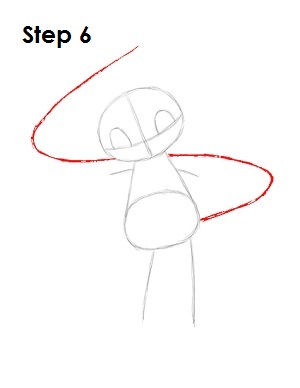 How to Draw Mew Step 6