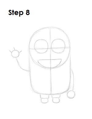How to Draw a Minion Step 8
