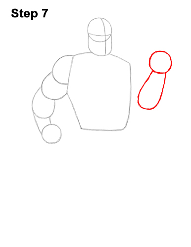 How to Draw Mr. Incredible Bob Parr 7