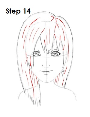 Draw Namine Step 14