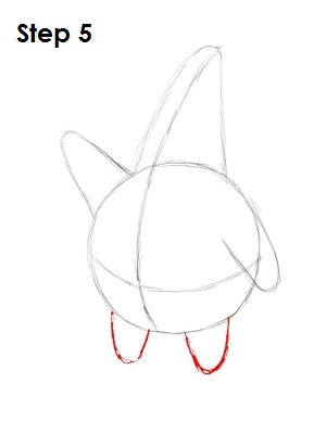 Draw Patrick Star Step 5