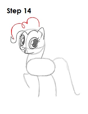 Draw Pinkie Pie 14