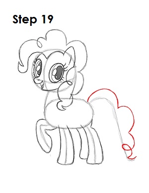 Draw Pinkie Pie 19