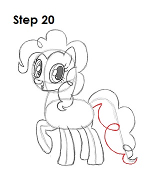 Draw Pinkie Pie 20