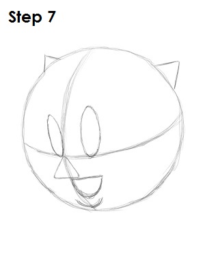 Draw Porky Pig Step 7