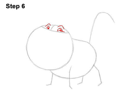 How to Draw Pumbaa Pumba Pig Warthog Lion King Disney 6