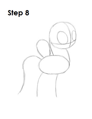 How to Draw Rainbow Dash Step 8
