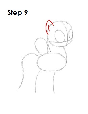 How to Draw Rainbow Dash Step 9