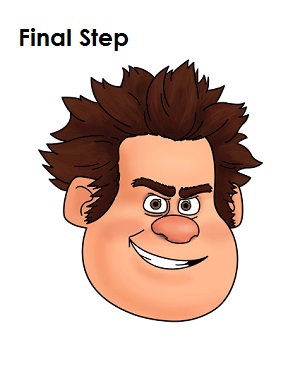 Draw Wreck-It Ralph