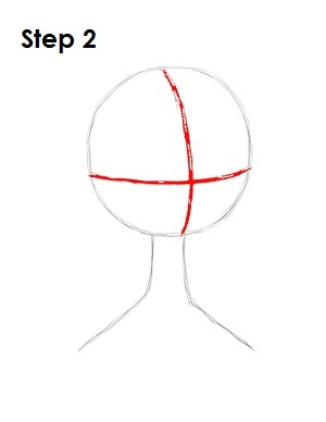 How to Draw Sally Step 2
