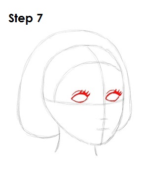 How to Draw Snow White Step 7