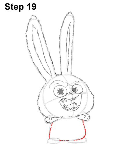 Draw Snowball Secret Life of Pets 19