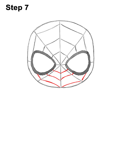 Draw Mini Chibi Little Spider-Man 7