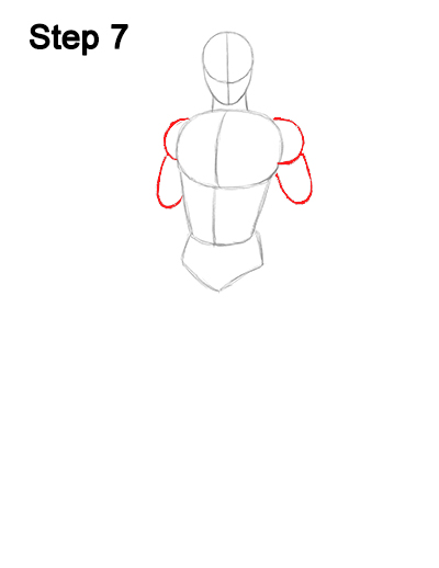 Draw Spider-Man Body 7