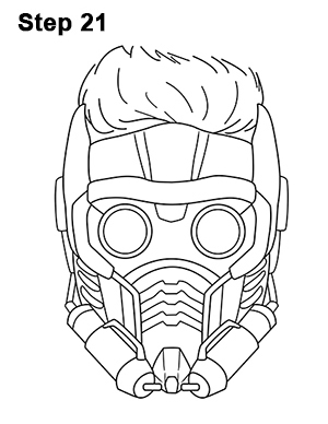 Draw Star-Lord 21