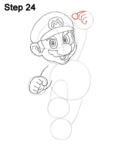 Draw Super Mario Bros. Nintendo 24