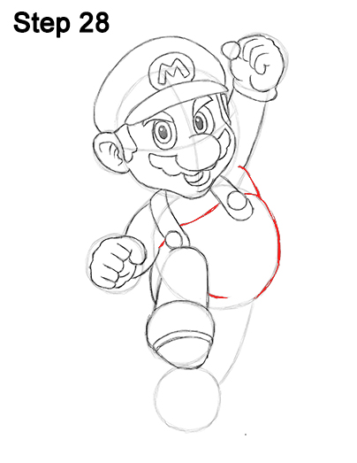 Draw Super Mario Bros. Nintendo 28