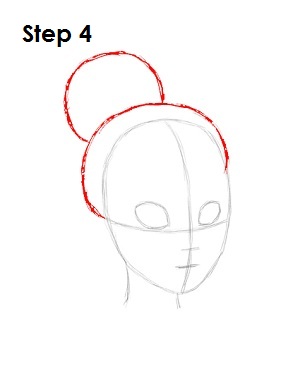 How to Draw Tiana Step 4