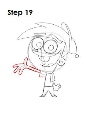 Draw Timmy Turner Step 19