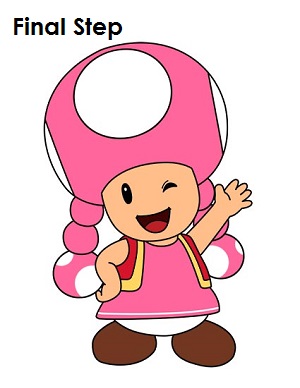 Draw Toadette Last