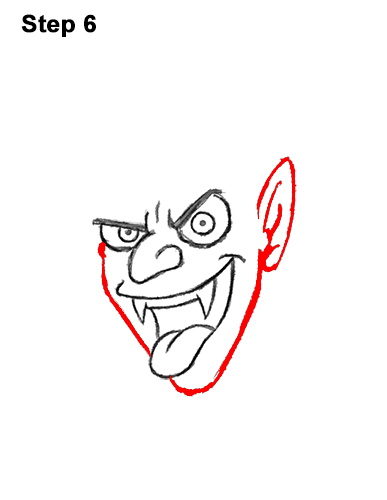 How to Draw Funny Cool Vampire Dracula Halloween 6