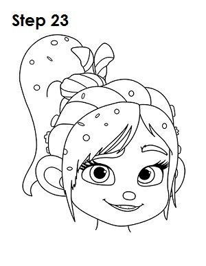 Draw Vanellope 23