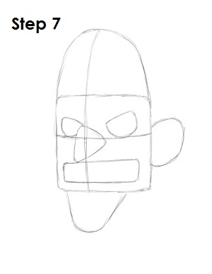 Draw Waluigi Step 7