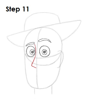 Draw Toy Story's Woody 11