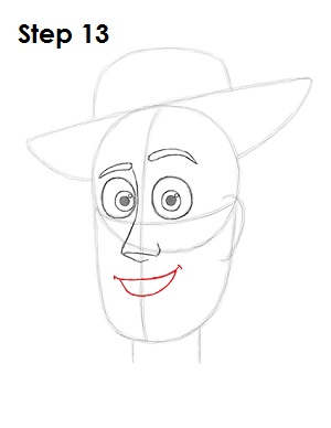 Draw Toy Story's Woody 13