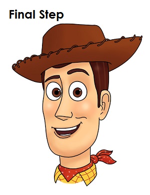 Draw Toy Story's Woody