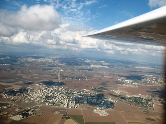 Gliding over Nazareth